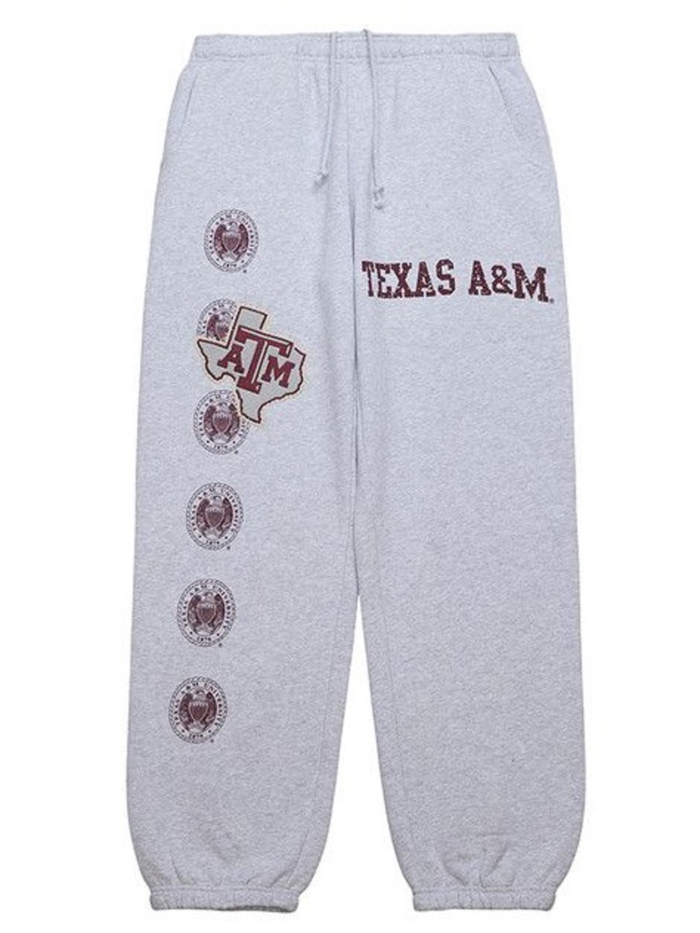 Travis Scott Cactus Jack x Mitchell & Ness Texas A&M Sweatpants Gray L
